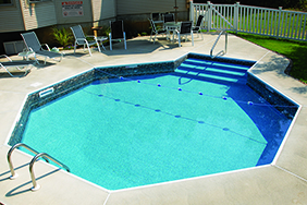 Patio Inground Pool Shapes Gallery
