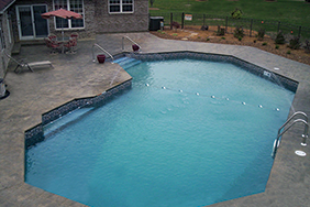 Grecian Inground Pool Shapes & Sizes Gallery