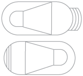 Oval Pool Shape Blueprints