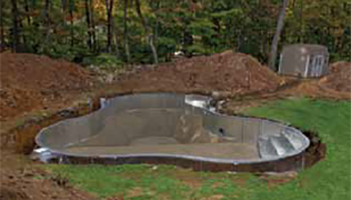 Steel Inground Pool Engineering Process - Step 3