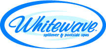 Whitewave Poolside Spas & Hot Tubs - Bult-In Spilover Spas